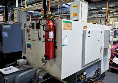 CHIAH CHYUN CB-32M 7-AXIS CNC SLIDING HEAD LATHE