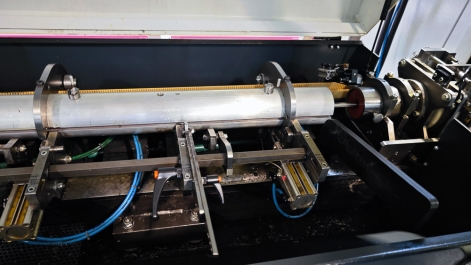 CHIAH CHYUN CB-32M 7-AXIS CNC SLIDING HEAD LATHE