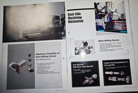 CHIAH CHYUN CB-32M 7-AXIS CNC SLIDING HEAD LATHE